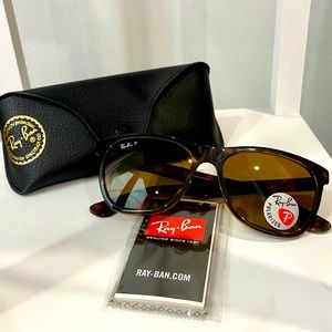 Ray-Ban Polarized Brown Sunglasses 54mm